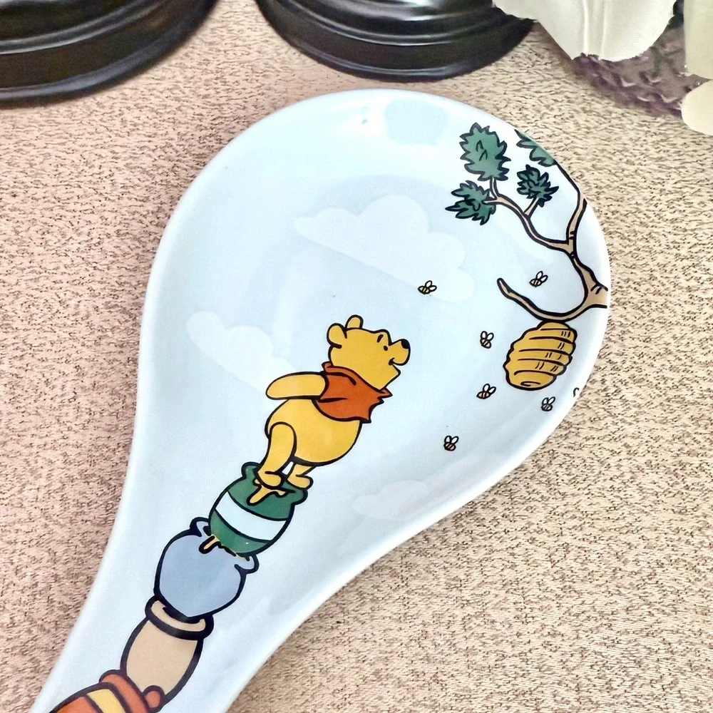 New Disney Winnie The Pooh Ceramic Spoon Rest